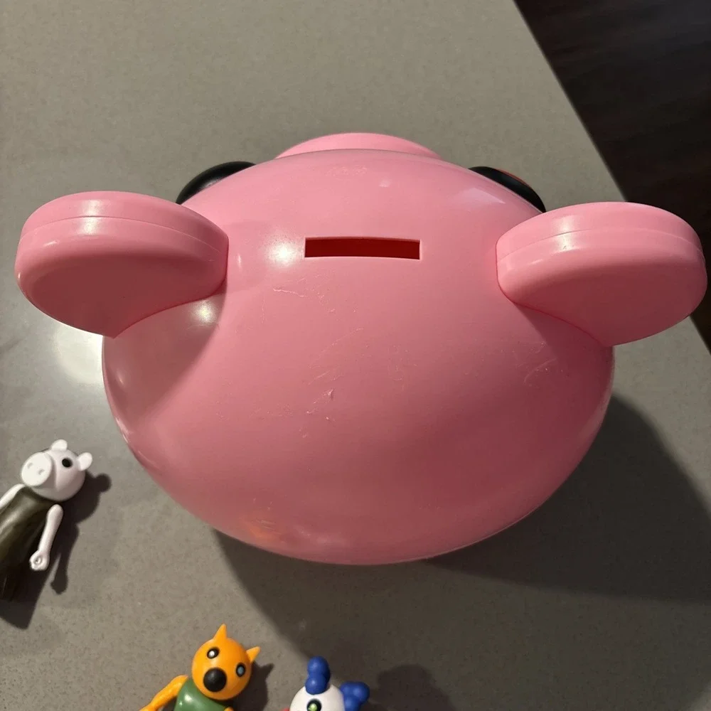 Roblox Minitoon 2020 Piggy Head Bank Roblox With 5‎ Figures
